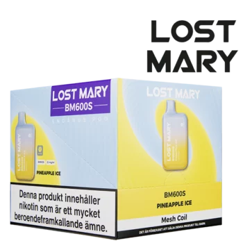 Lost Mary Pineapple Ice 20 mg 10-pack