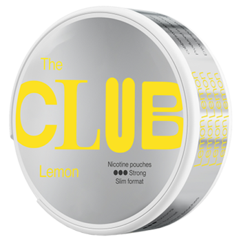 The Club Lemon 9 mg all white portionssnus