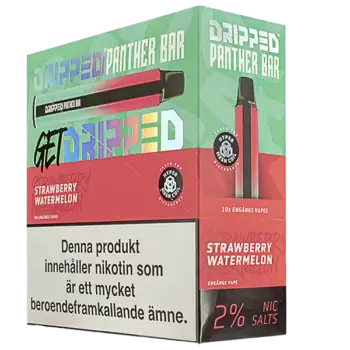 Panther Bar 2.0 Strawberry Watermelon Bubblegum 20 mg