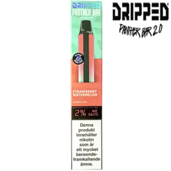 Panther Bar 2.0 Strawberry Watermelon Bubblegum 20 mg Ny design