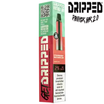 Panther Bar 2.0 Strawberry Watermelon Bubblegum 20 mg Ny design