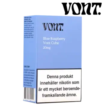 Vont Cube Blue Raspberry 20 mg Enhetsförpackning