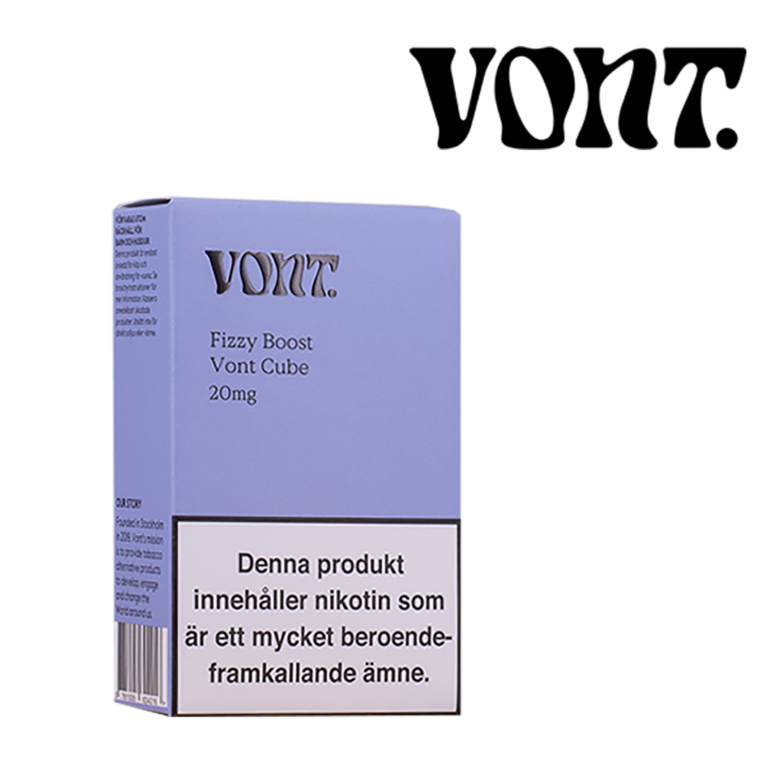 Vont Cube Fizzy Boost 20 mg förpackning