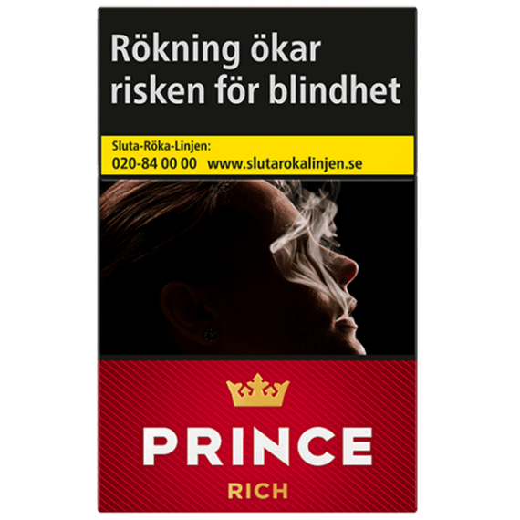 Prince Rich Hardpack Cigarett