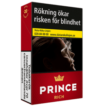 Prince Rich Hardpack Cigarett