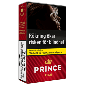 Prince Rich Softpack Cigarett