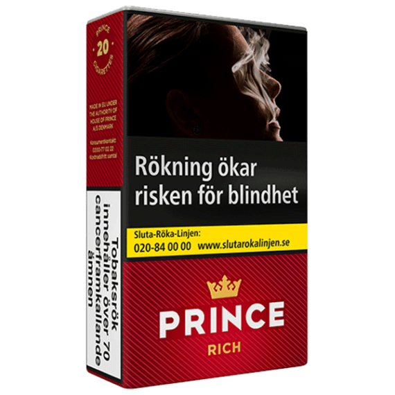 Prince Rich Softpack Cigarett