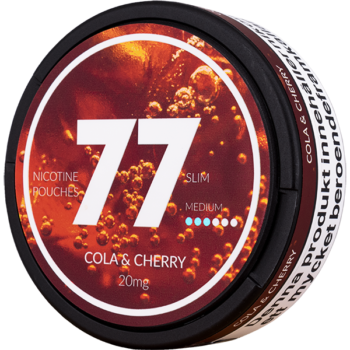 77 Cola Cherry Slim 20 mg All White Dosa