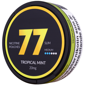 77 Tropical Mint Medium 10,4 mg All White Portion