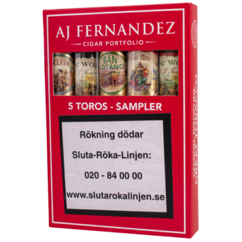 AJ Fernandez Premium 5 Toro Kit Förpackning