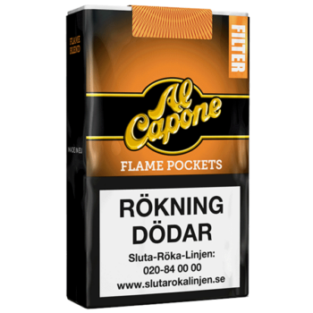 Al Capone Pockets Filter Flame - 10 cigariller konjak cognac