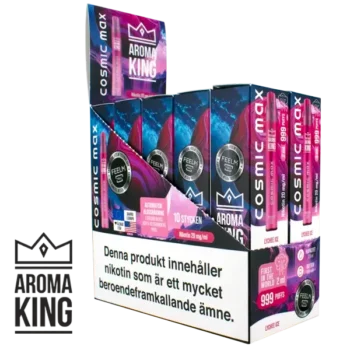 Aroma King Cosmic Max Lychee Ice 20 mg säljs i 10 pack