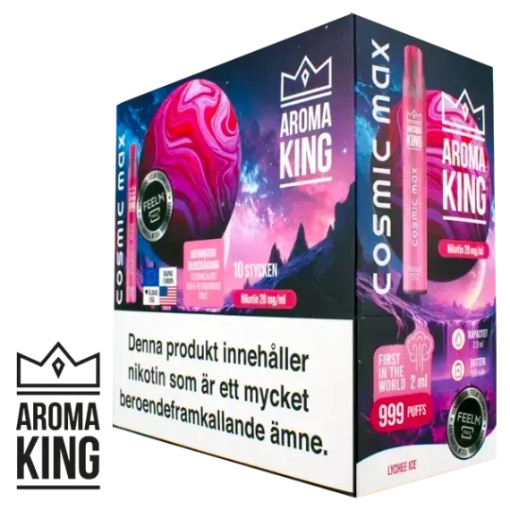 Aroma King Cosmic Max Lychee Ice 20 mg 10-pack