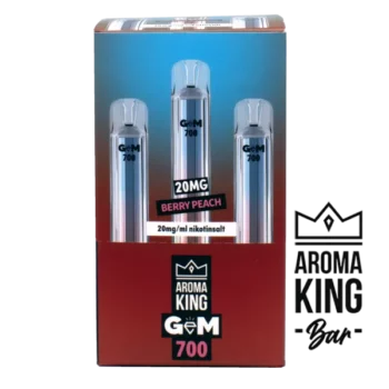 Aroma King Gem Bar Berry Peach 20 mg