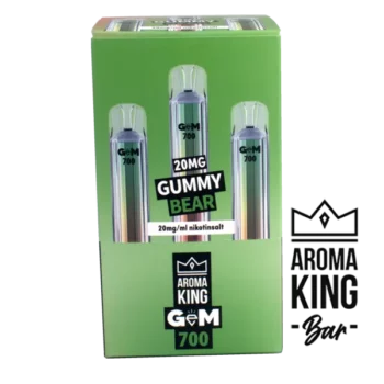 Aroma King Gem Bar Gummy Bear 20 mg