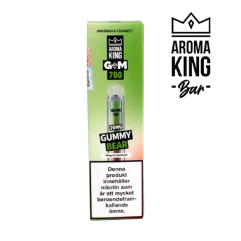 Aroma King Gem Bar Gummy Bear 20 mg