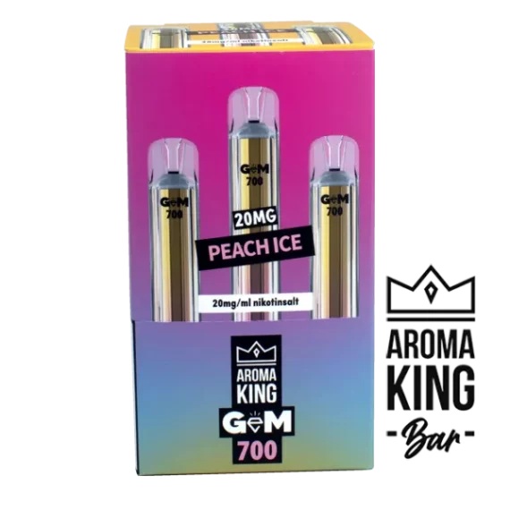 Aroma King Gem Bar Peach Ice 20 mg