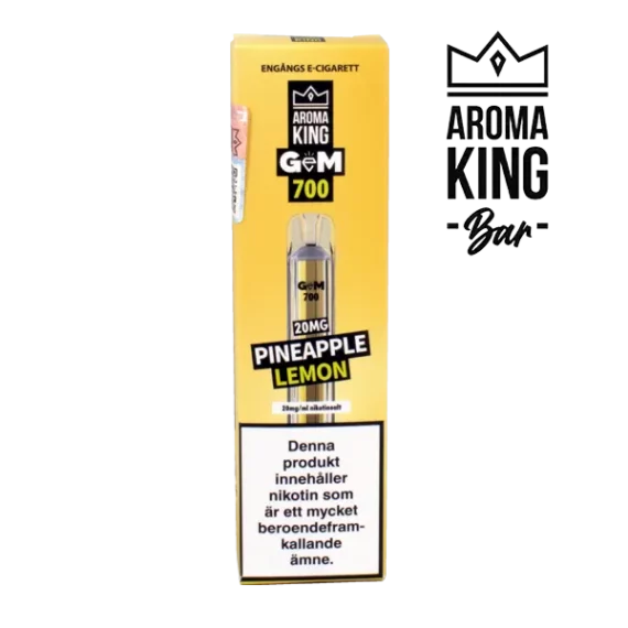 Aroma King Gem Bar Pineapple Lemon 20 mg