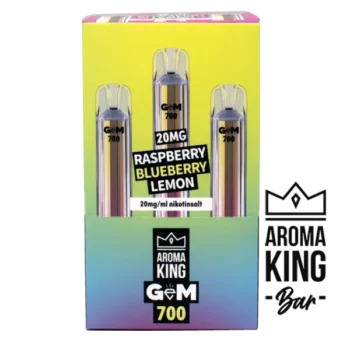 Aroma King Gem Bar Raspberry Blueberry Lemon 20 mg