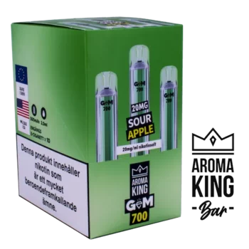 Aroma King Gem Bar Sour Apple 20 mg