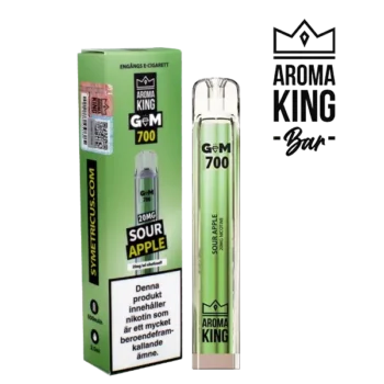 Aroma King Gem Bar Sour Apple 20 mg