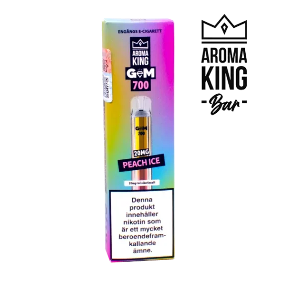 Aroma King Gem Bar Peach Ice 20 mg