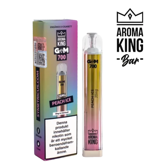 Aroma King Gem Bar Peach Ice 20 mg