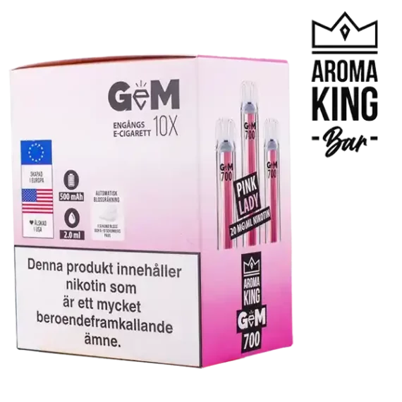 Aroma King Gem Bar 700 Pink Lady 20 mg