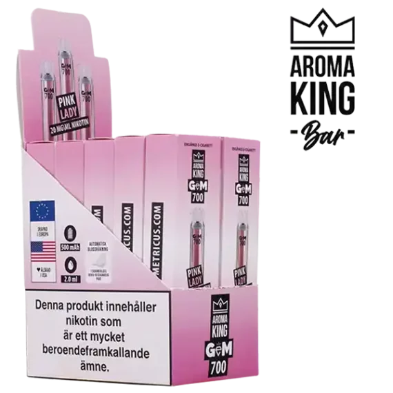 Aroma King Gem Bar 700 Pink Lady 20 mg