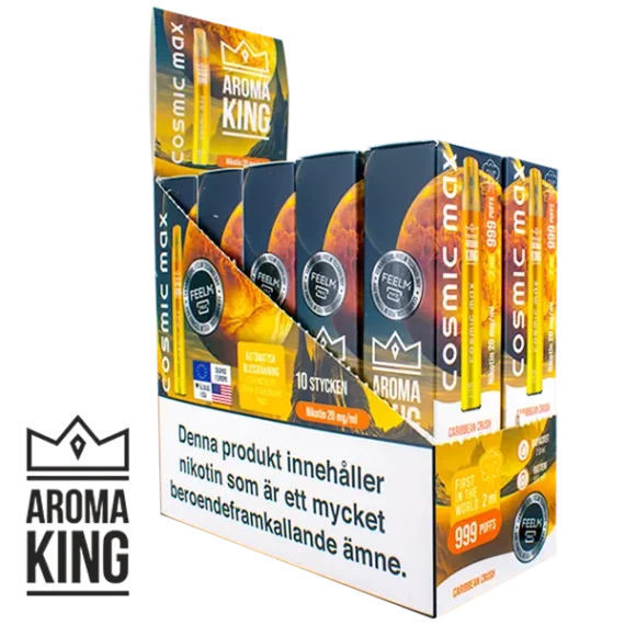 Aroma King Cosmic Max Caribbean Crush 20 mg säljs i 10 pack