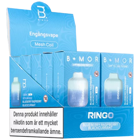 BMOR Ringo Blueberry Raspberry Blackcurrant 14 Mg