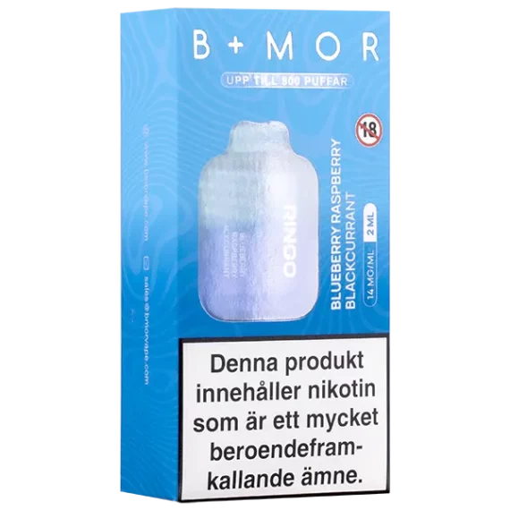 BMOR Ringo Blueberry Raspberry Blackcurrant 14 Mg