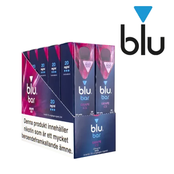 Blu Bar Grape Ice 20 mg