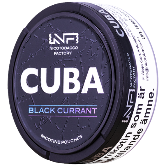 CUBA Black Currant Black 43 mg