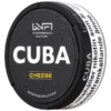 CUBA Cheese Black 43 mg nikotinpåsar nikotinpåse all white portionssnus smak av gul ost