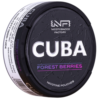 CUBA Forest Berries Black 43 mg