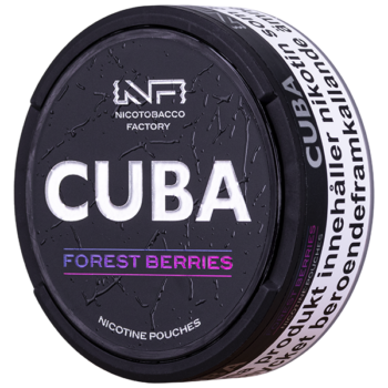 CUBA Forest Berries Black 43 mg