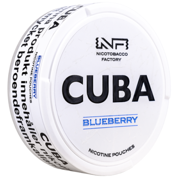 CUBA Blueberry White 16 mg