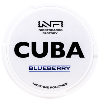 CUBA Blueberry White 16 mg