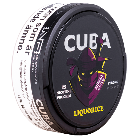 CUBA Liquorice Ninja 16.5 mg