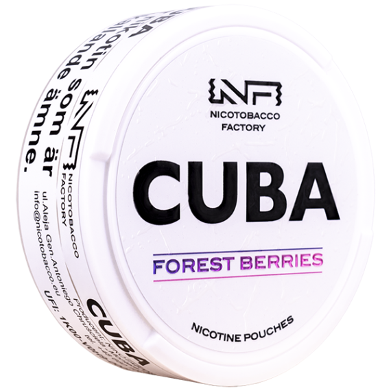 CUBA Forest Berries White 16 mg