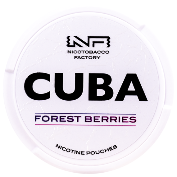 CUBA Forest Berries White 16 mg