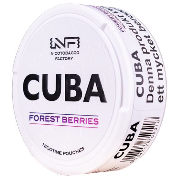 CUBA Forest Berries White 16 mg