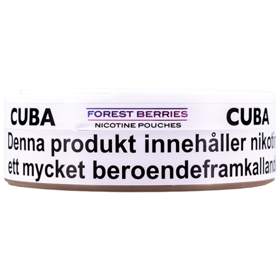 CUBA Forest Berries White 16 mg