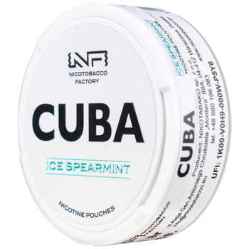 CUBA Ice Spearmint White 16 mg