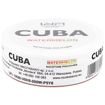 CUBA Watermelon White 16 mg