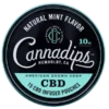 Cannadips Natural Mint Flavor CBD Portion