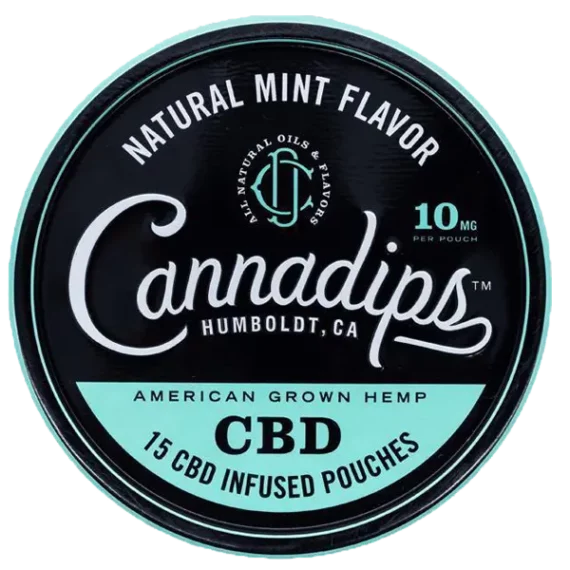 Cannadips Natural Mint Flavor CBD Portion