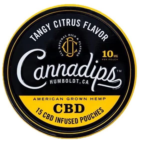 Cannadips Tangy Citrus Flavor CBD Portion