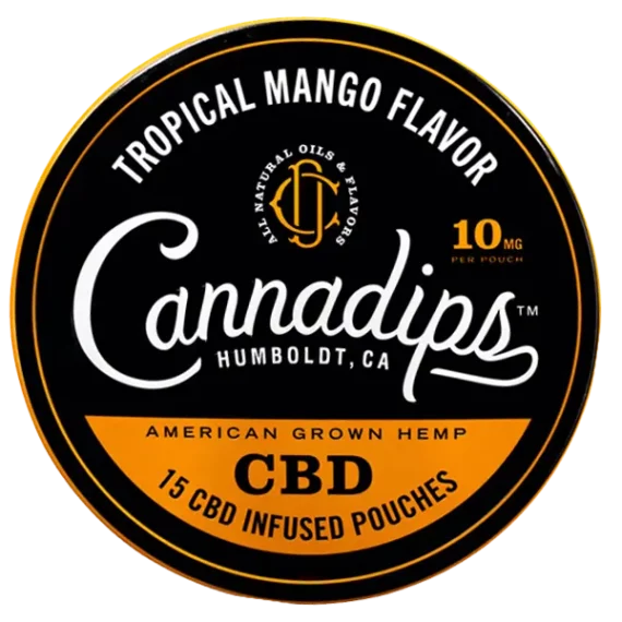 Cannadips Tropical Mango CBD Portion